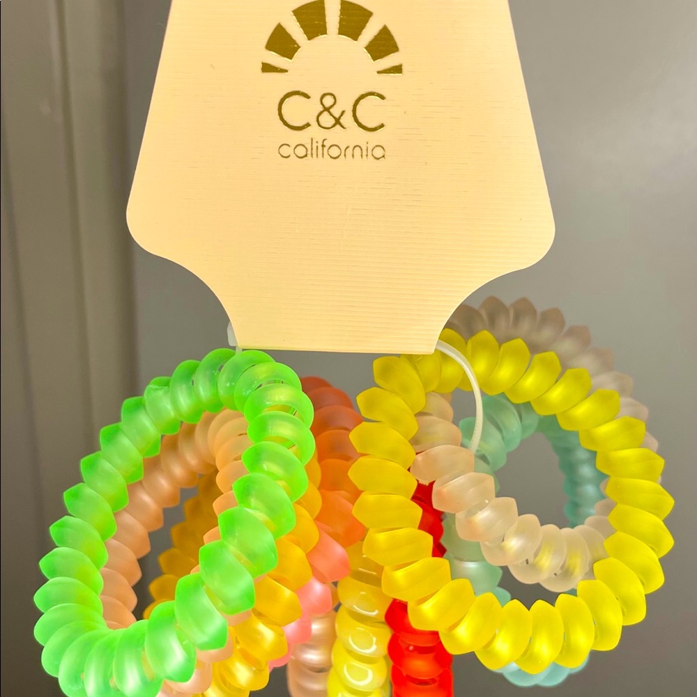 C & C set of hair ties